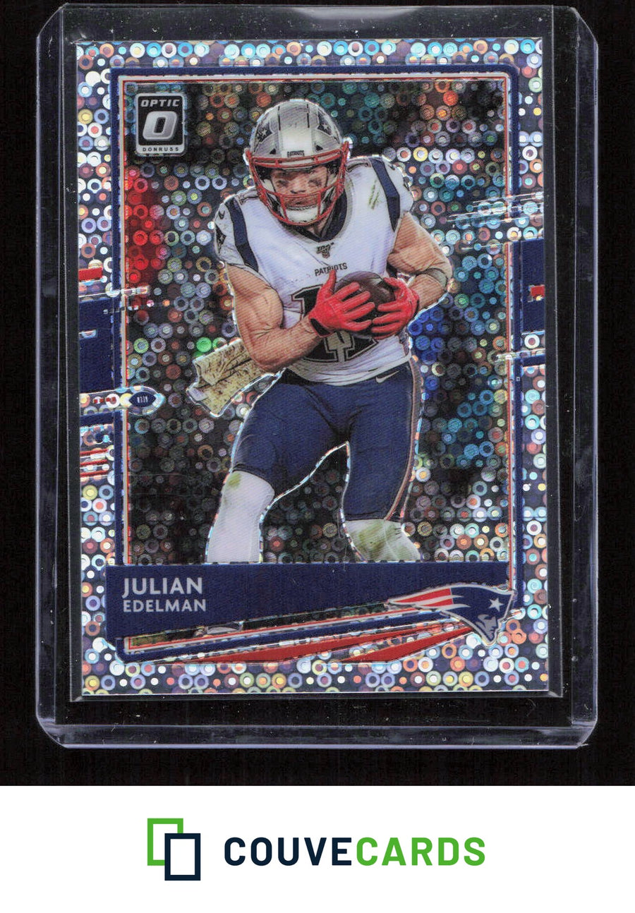 2020 Donruss Optic #67 Julian Edelman Silver Circles #/125
