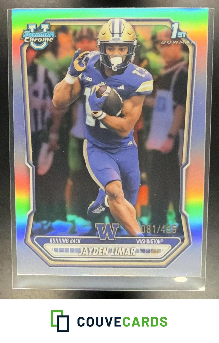 Jayden Limar 2026 Bowman #BCP-128 Chrome Prospects Refractor