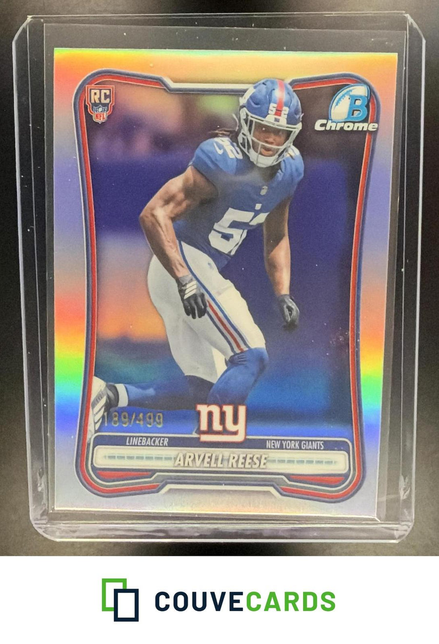 Arvell Reese 2026 Bowman #BCV-182 Chrome Refractor