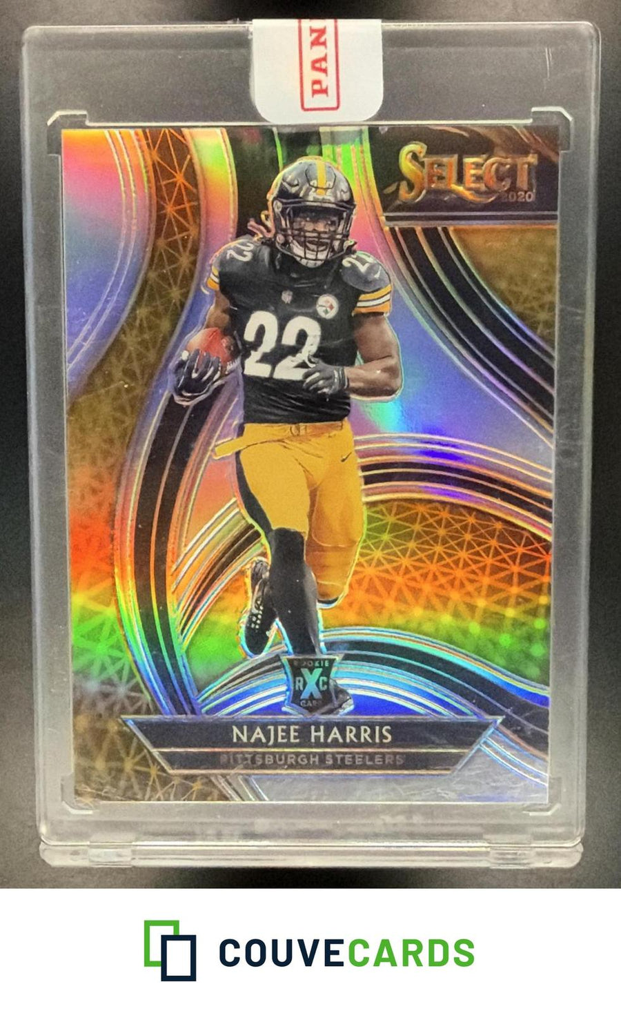Najee Harris 2020 Panini Select #406 Panini Select XRC Prizm