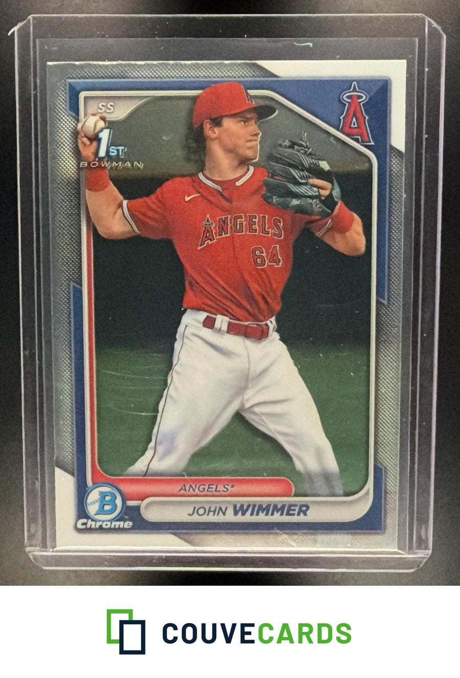 John Wimmer 2024 Bowman #BCP-78 Chrome Prospects