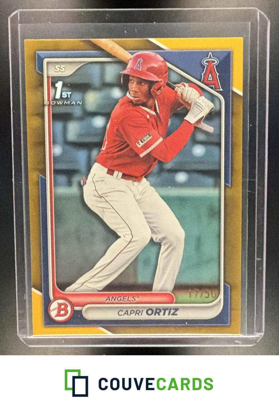 Capri Ortiz 2024 Bowman #BP-73 Prospects Gold