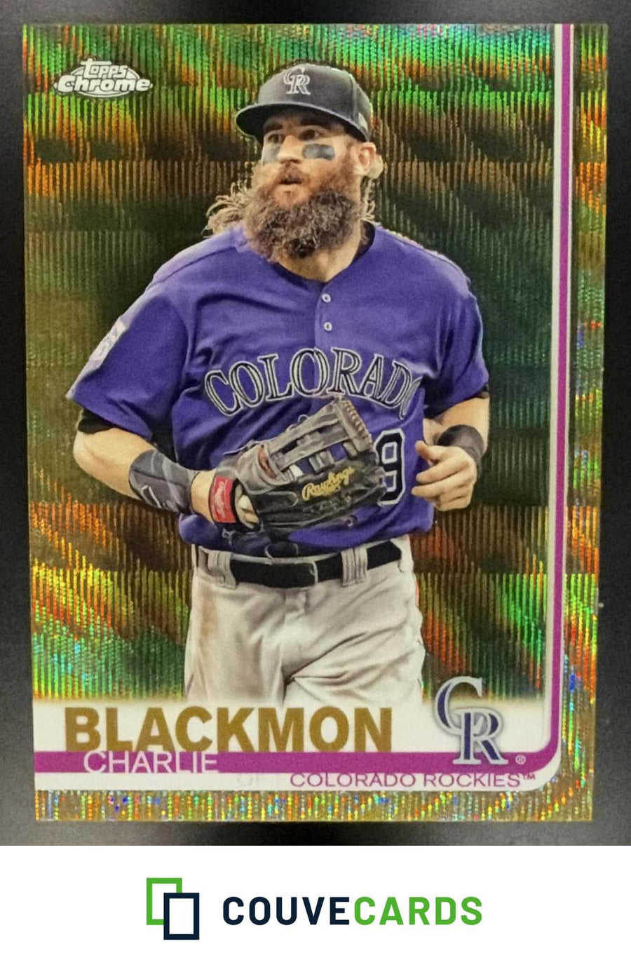 Charlie Blackmon 2019 Topps #16 Mother's Day Pink