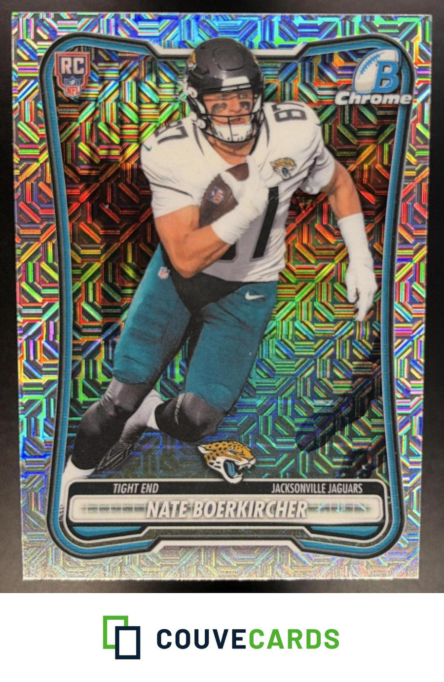 Nate Boerkircher 2026 Bowman #BCV-167 Chrome Mojo Refractor