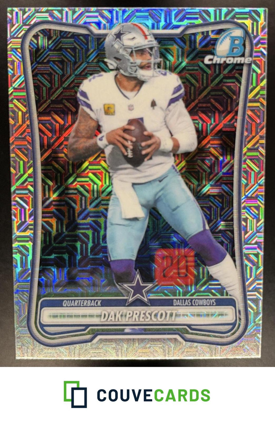 Dak Prescott 2026 Bowman #BCV-26 Chrome Mojo Refractor