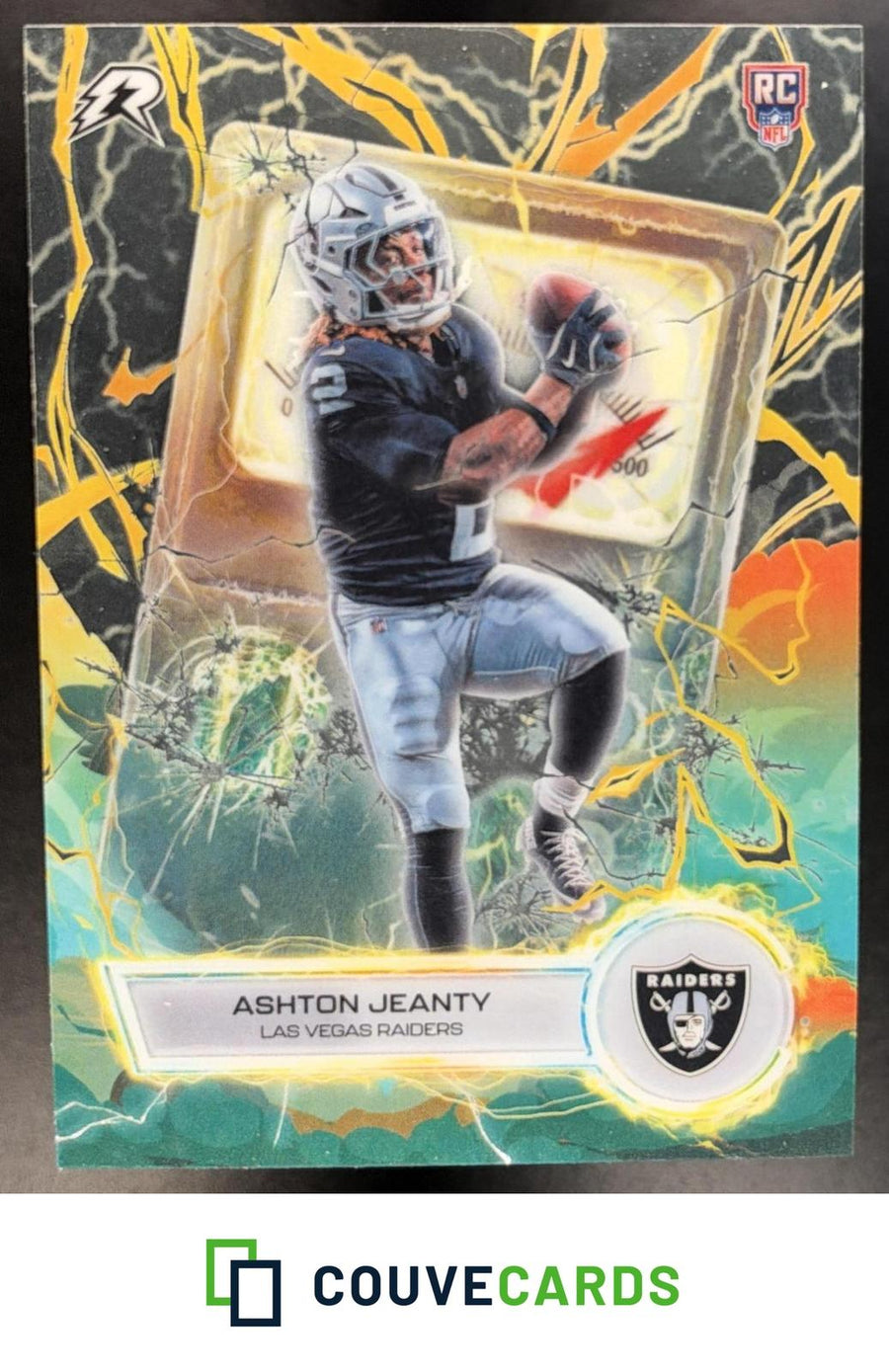 Ashton Jeanty 2025 Topps Resurgence #VT-8 Voltaic Refractor