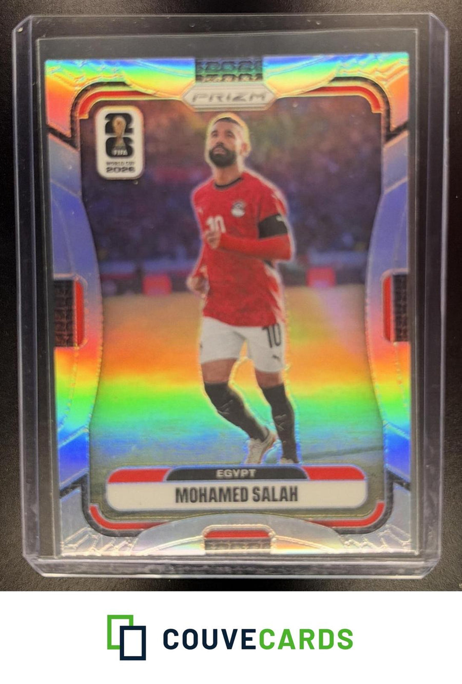 Mohamed Salah 2026 Panini Prizm FIFA World Cup #220 Silver Prizm