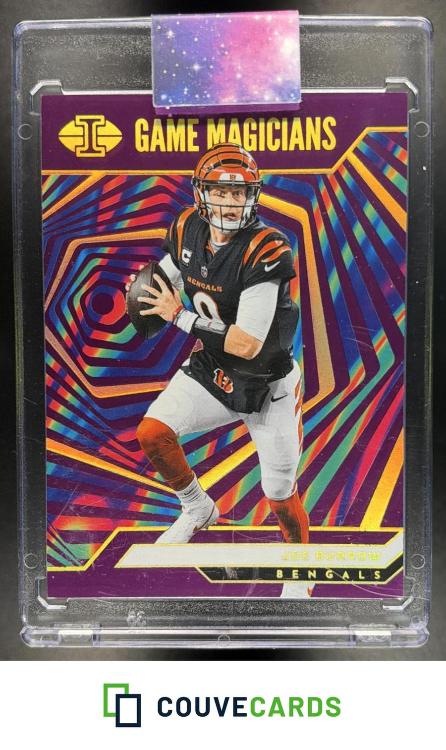 Joe Burrow 2024 Panini Illusions #5 Game Magicians Purple