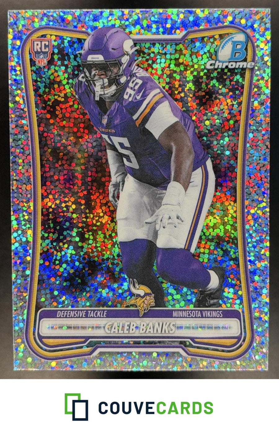 Caleb Banks 2026 Bowman #BCV-199 Chrome Speckle