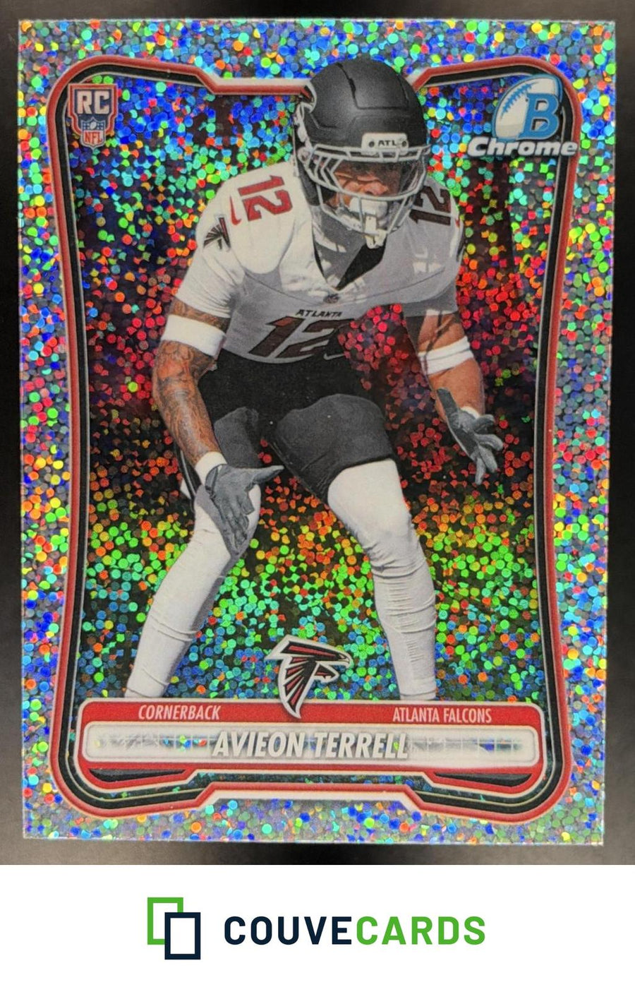 Avieon Terrell 2026 Bowman #BCV-193 Chrome Speckle