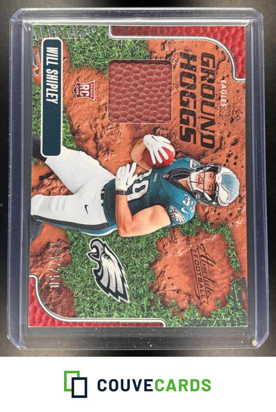 Will Shipley 2024 Panini Absolute #GHM-WSY Ground Hoggs Materials