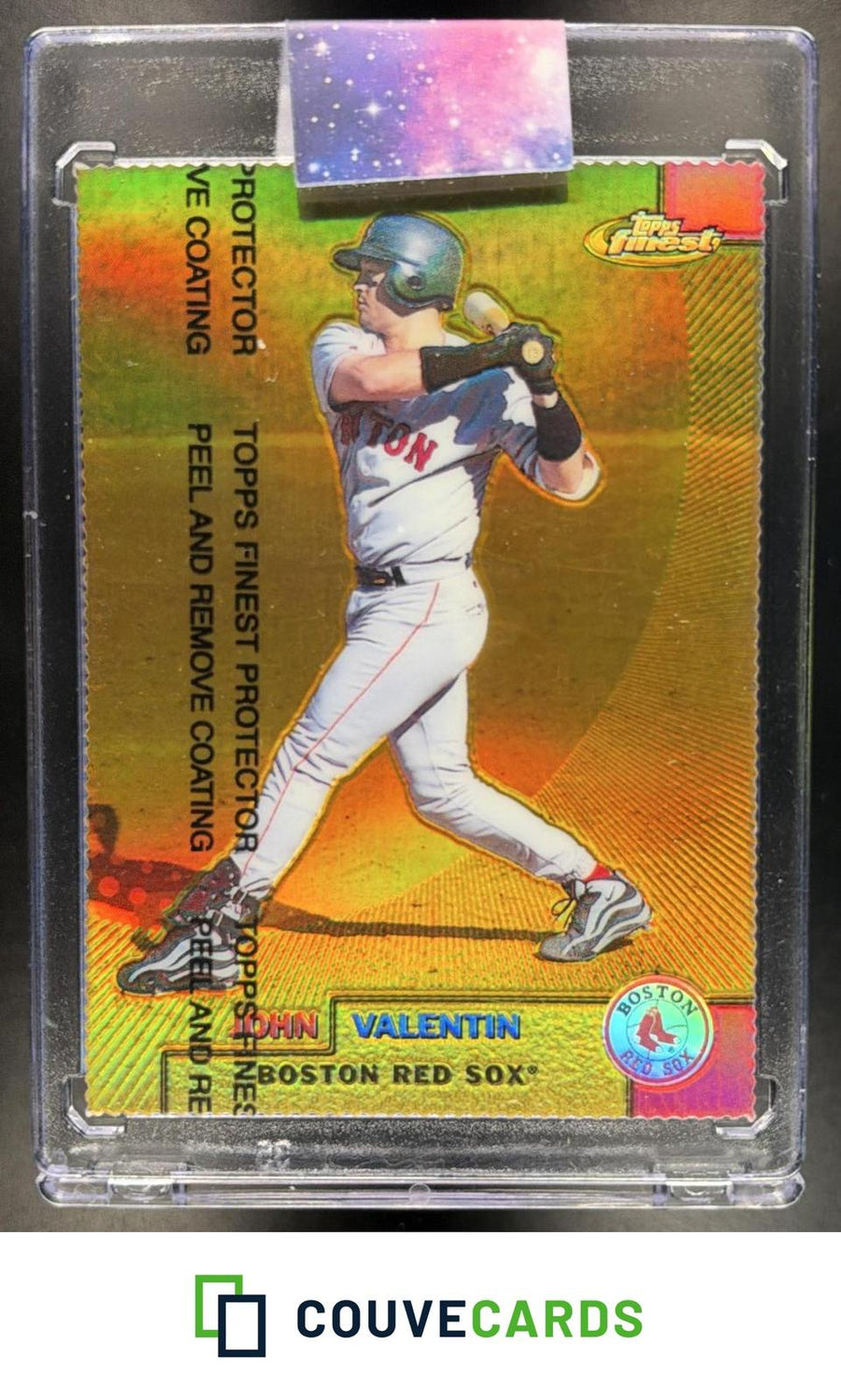 John Valentin 1999 Finest #22 Gold Refractor