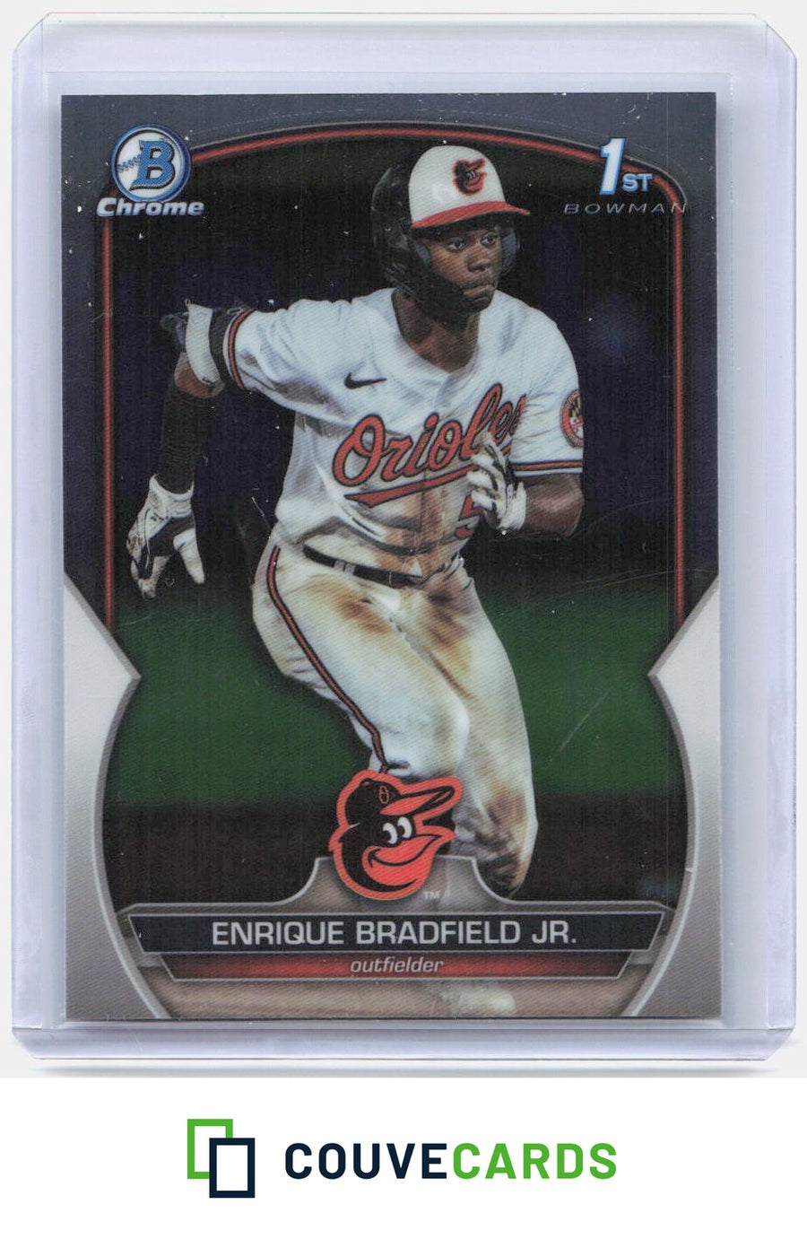 Enrique Bradfield Jr. 2023 Bowman Draft #BDC-188 Chrome