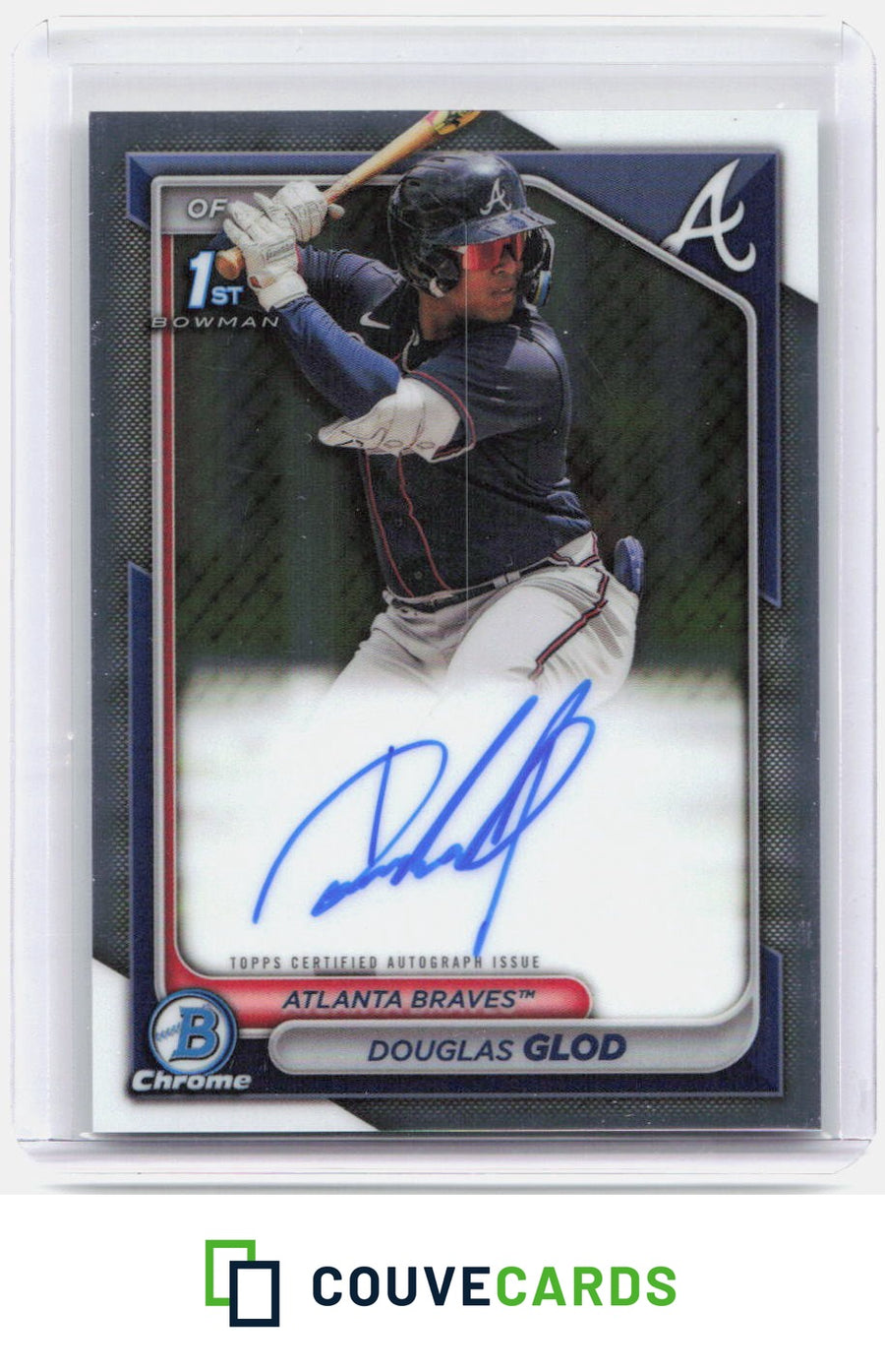 Douglas Glod 2024 Bowman #CPA-DG Chrome Prospect Autographs AU