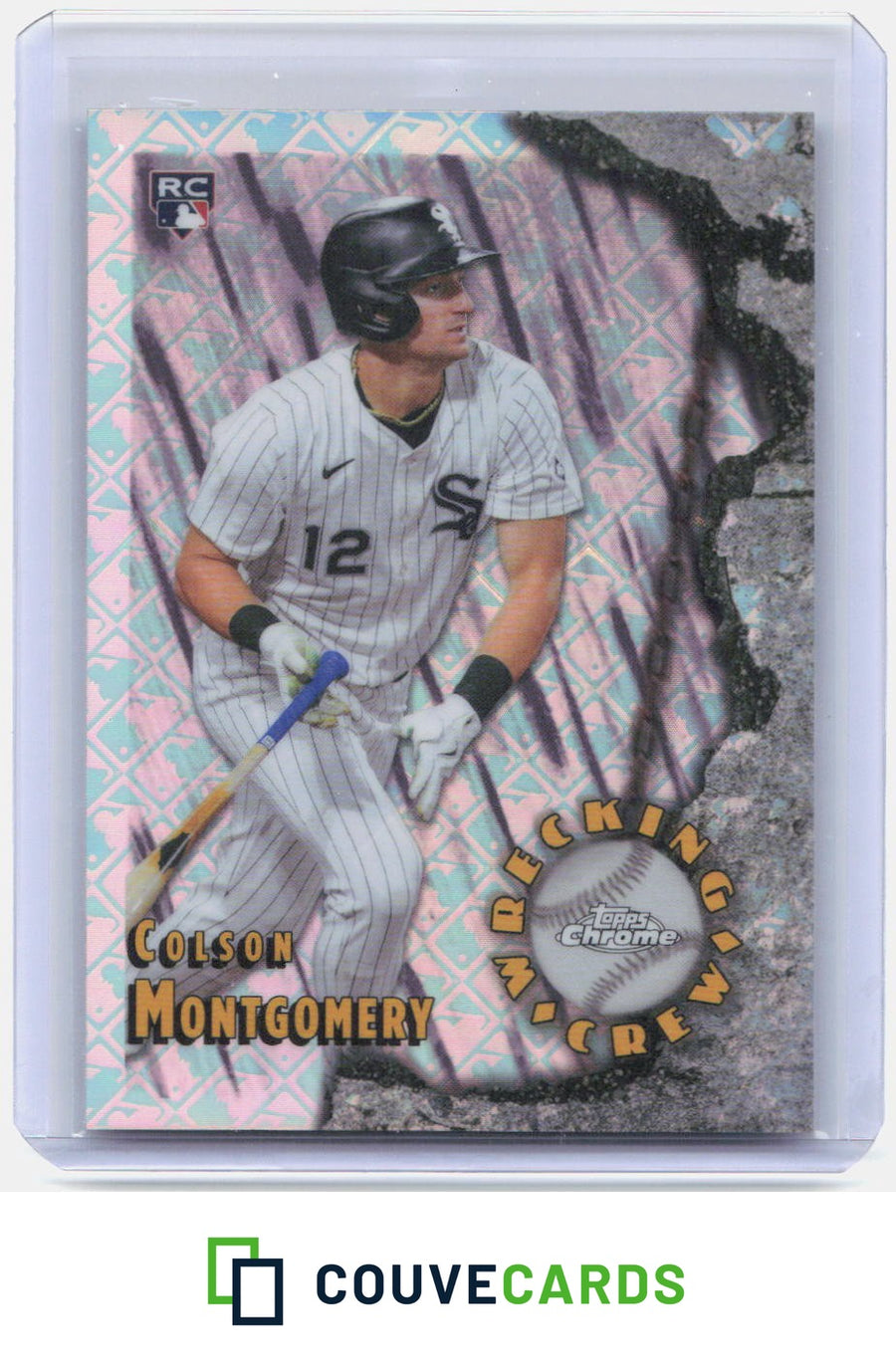 Colson Montgomery 2026 Topps Chrome Logofractor Edition #WC-23 Wrecking Crew