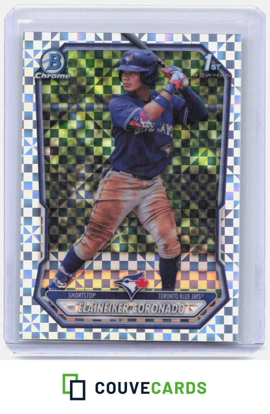 Elaineiker Coronado 2026 Bowman Chrome #BCP-223 Prospects X-Fractor