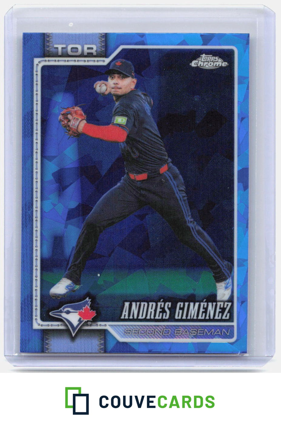Andrés Giménez 2026 Topps Chrome Sapphire Edition #286