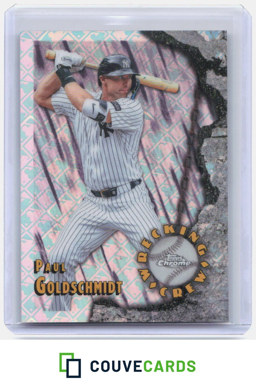 Paul Goldschmidt 2026 Topps Chrome Logofractor Edition #WC-9 Wrecking Crew