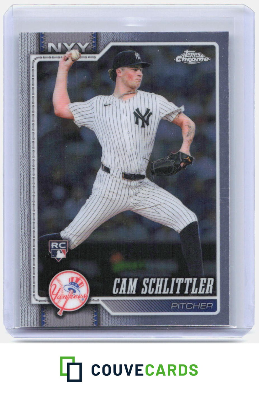 Cam Schlittler 2026 Topps Chrome #262 RC