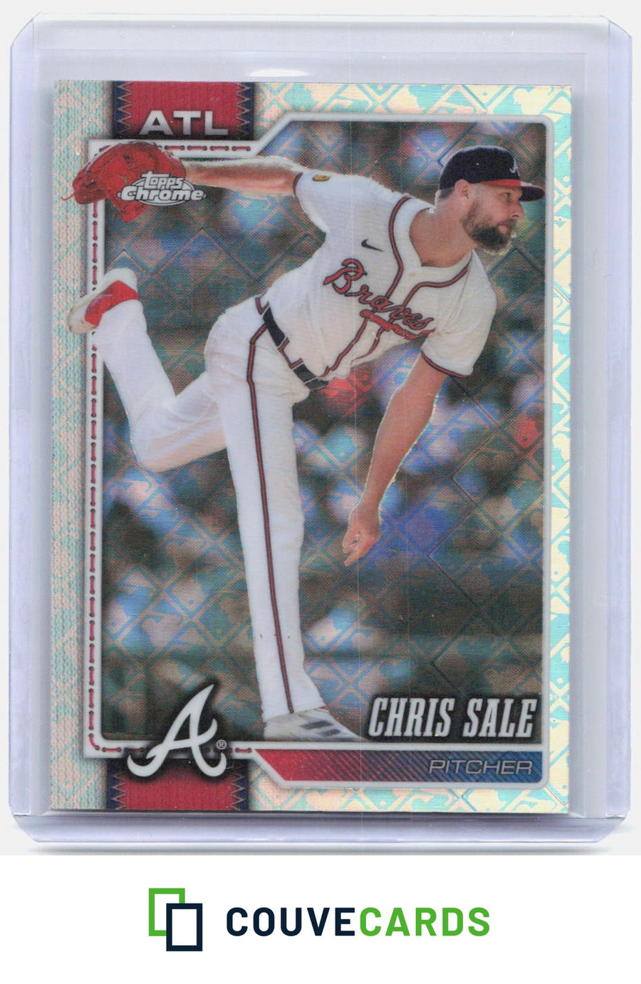 Chris Sale 2026 Topps Chrome Logofractor Edition #296