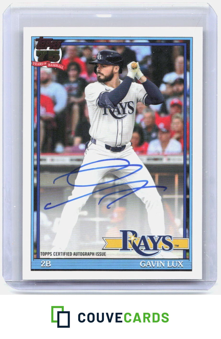 Gavin Lux 2026 Topps Update #91AU-GL 1991 Topps Autographs AU