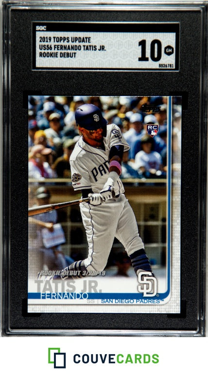 2019 Topps Update #US56 Fernando Tatis Jr. SGC 10