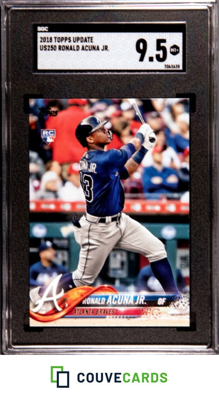 2018 Topps Update #US250 Ronald Acuna Jr. SGC 9.5