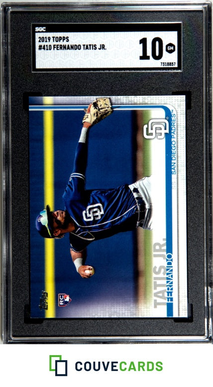 2019 Topps #410 Fernando Tatis Jr. SGC 10