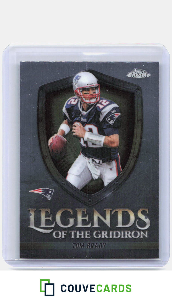 2025 Topps Chrome #LOG-9 Tom Brady Legends of the Gridiron