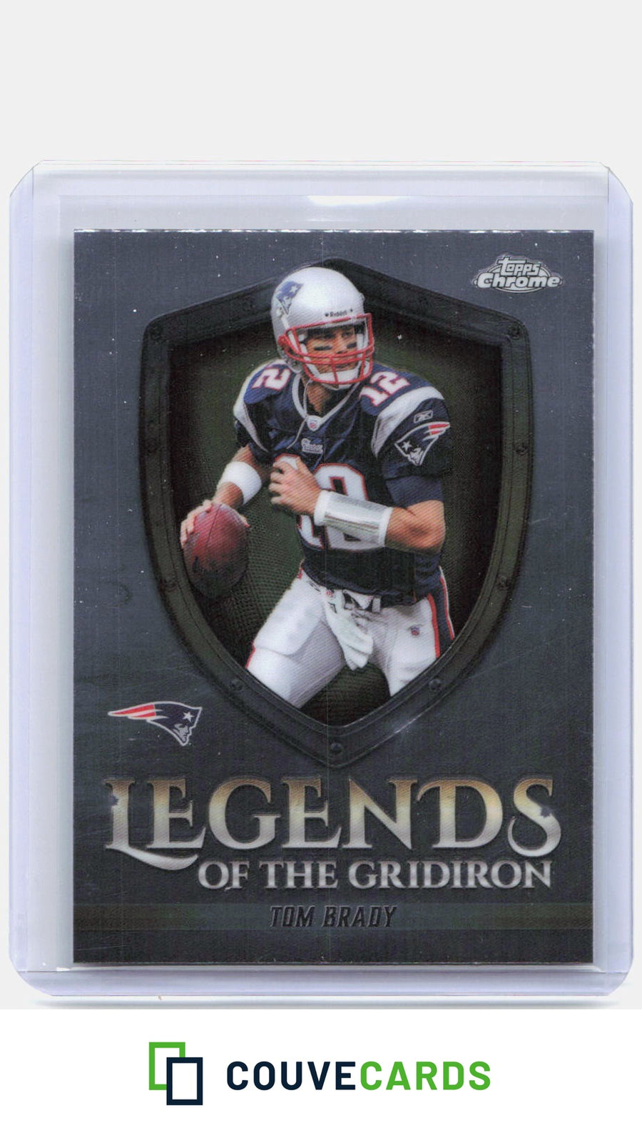 2025 Topps Chrome #LOG-9 Tom Brady Legends of the Gridiron