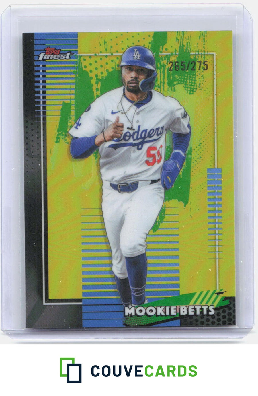 2026 Finest #45 Mookie Betts Yellow Refractors #/275