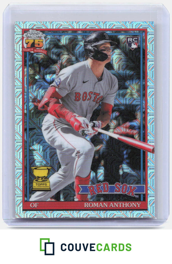 Roman Anthony 2026 Topps Series 2 Silver Pack Chrome Red Sox Rookie #91C2-45