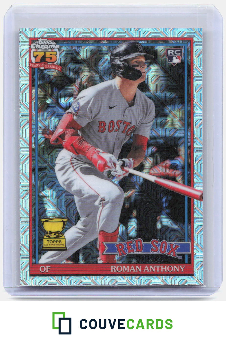 Roman Anthony 2026 Topps Series 2 Silver Pack Chrome Red Sox Rookie #91C2-45