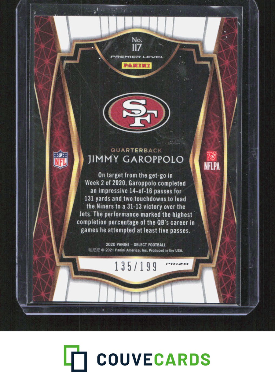 2020 Panini Select #117 Jimmy Garoppolo
