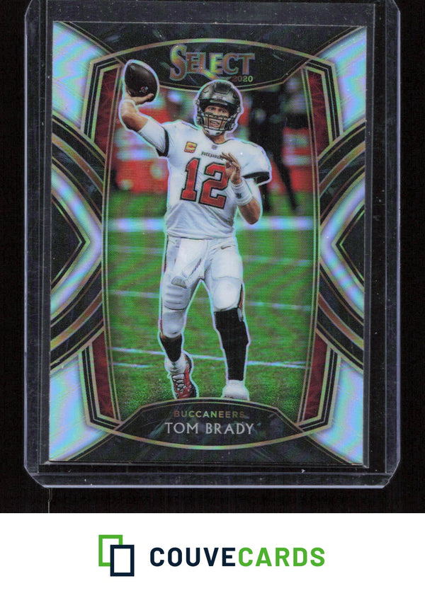 2020 Panini Select #201 Tom Brady Silver Prizm