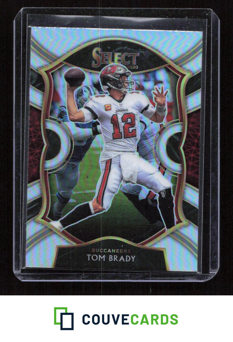 2020 Panini Select #1 Tom Brady Silver Prizm