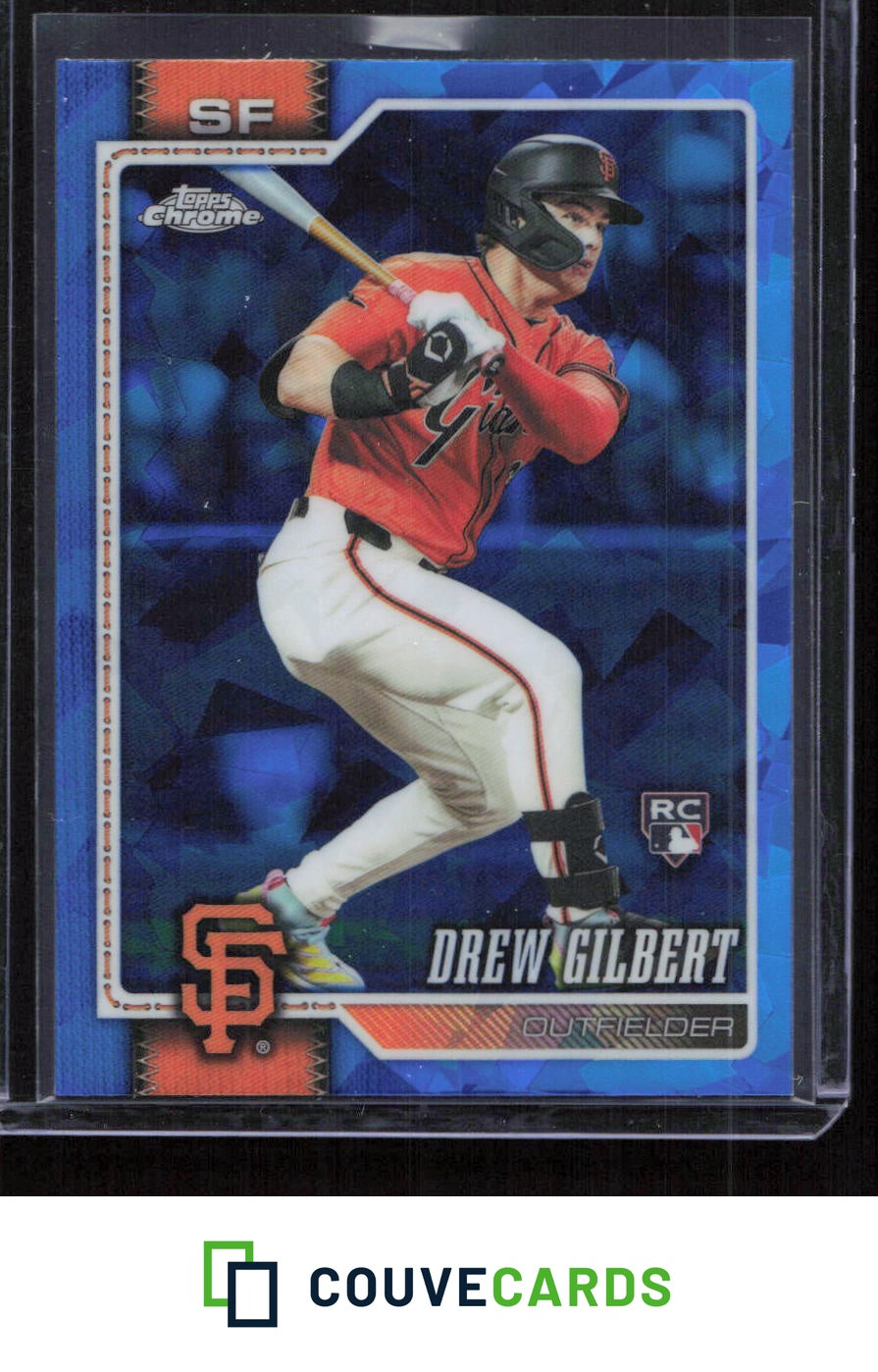 2026 Topps Chrome Sapphire Edition #126 Drew Gilbert