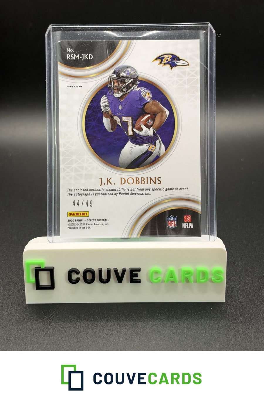 2020 Panini Select #RSM-JKD J.K. Dobbins 49