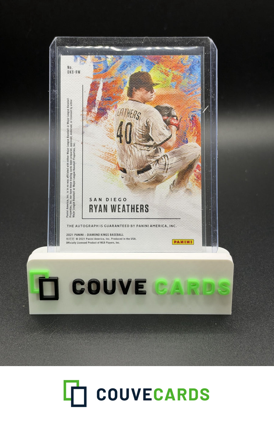 2021 Panini Diamond Kings #DKS-RW Ryan Weathers DK Signatures