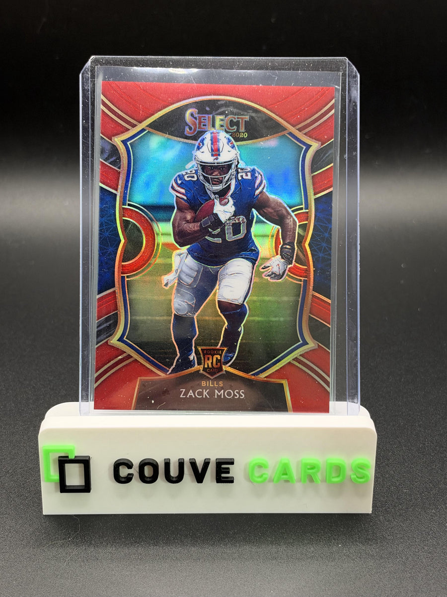 2020 Panini Select #69 Zack Moss Red Prizm #/99