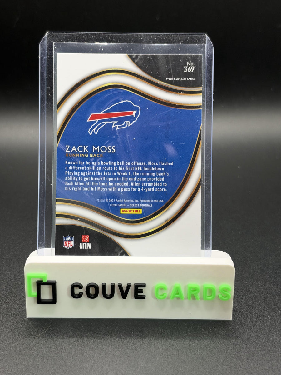 2020 Panini Select #369 Zack Moss