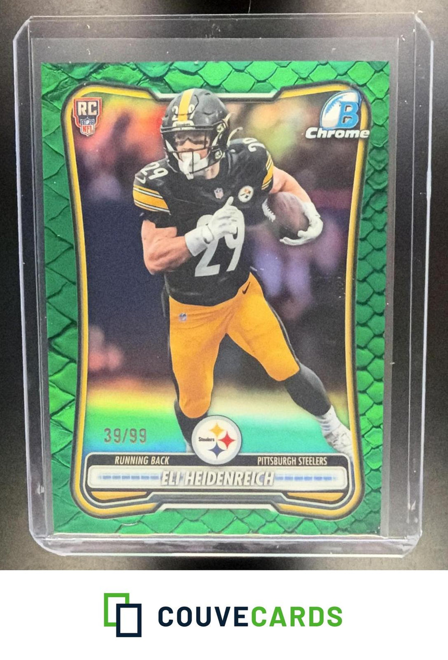 Eli Heidenreich 2026 Bowman #BCV-117 Green Reptilian Refractor
