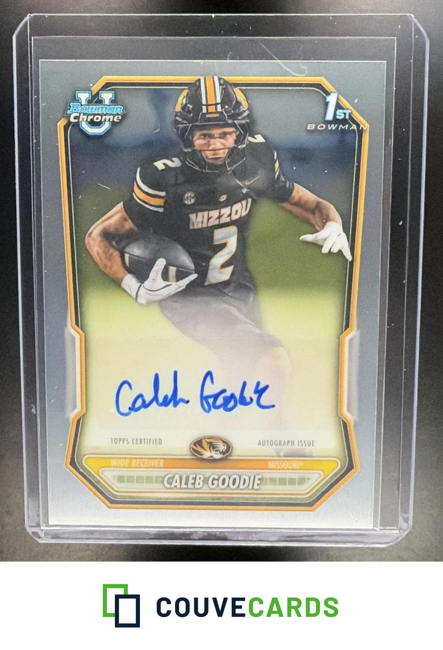 Caleb Goodie 2026 Bowman #BCPA-CG Chrome Prospect Autographs AU