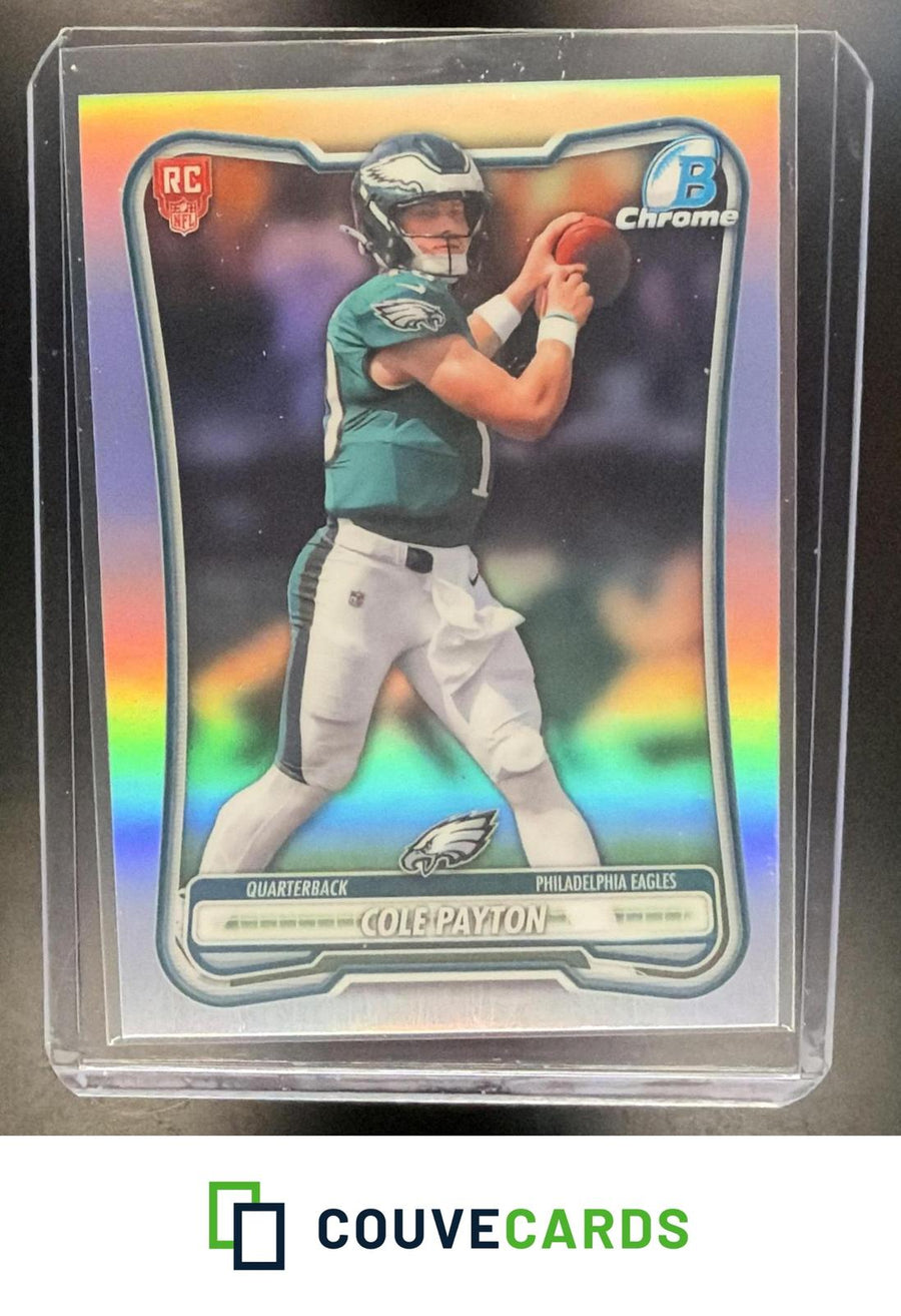 Cole Payton 2026 Bowman #BRR-7 Chrome Rookie Red RC Logo