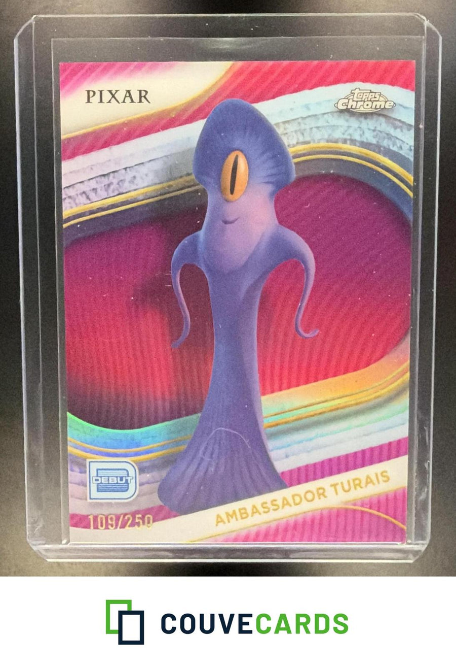 2025 Topps Chrome Disney #137 Ambassador Turais Pink #/250