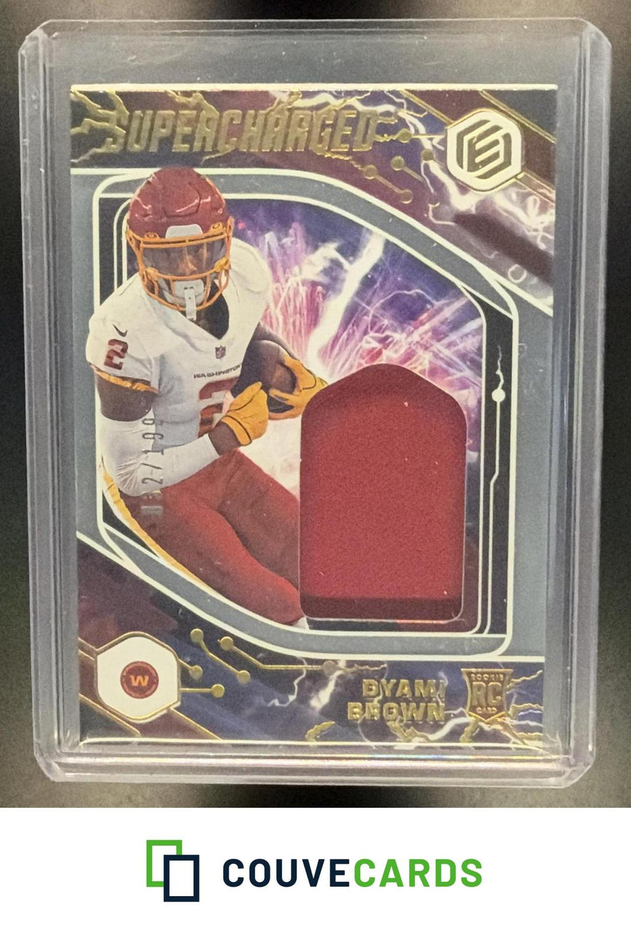 Dyami Brown 2021 Panini Elements #SCH-DBR Supercharged