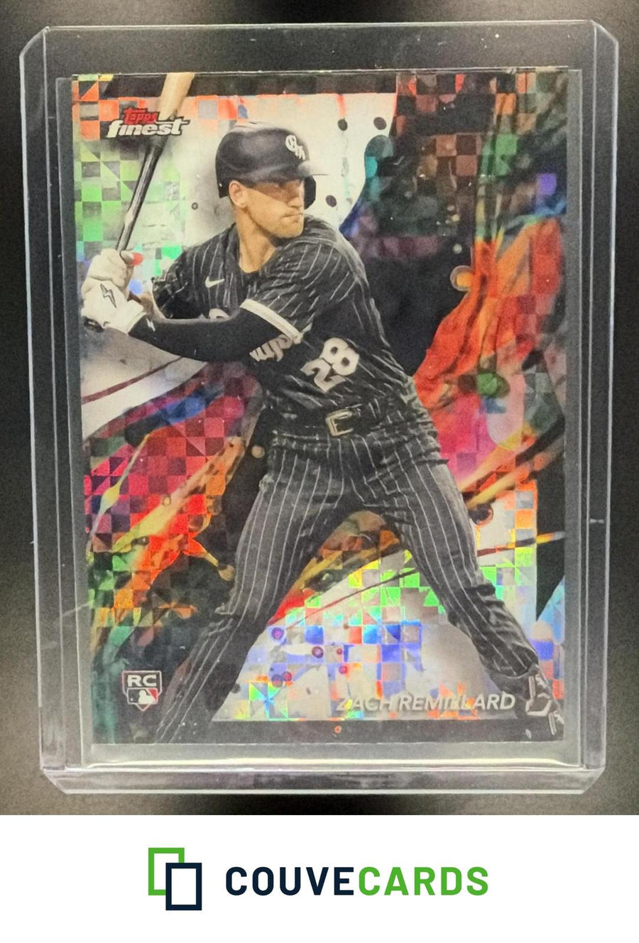 Zach Remillard 2024 Finest #27 Checkerboard Refractor RC