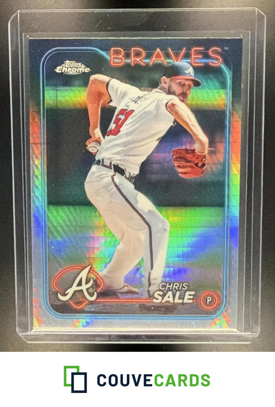 Chris Sale 2024 Topps Chrome #144 Refractor