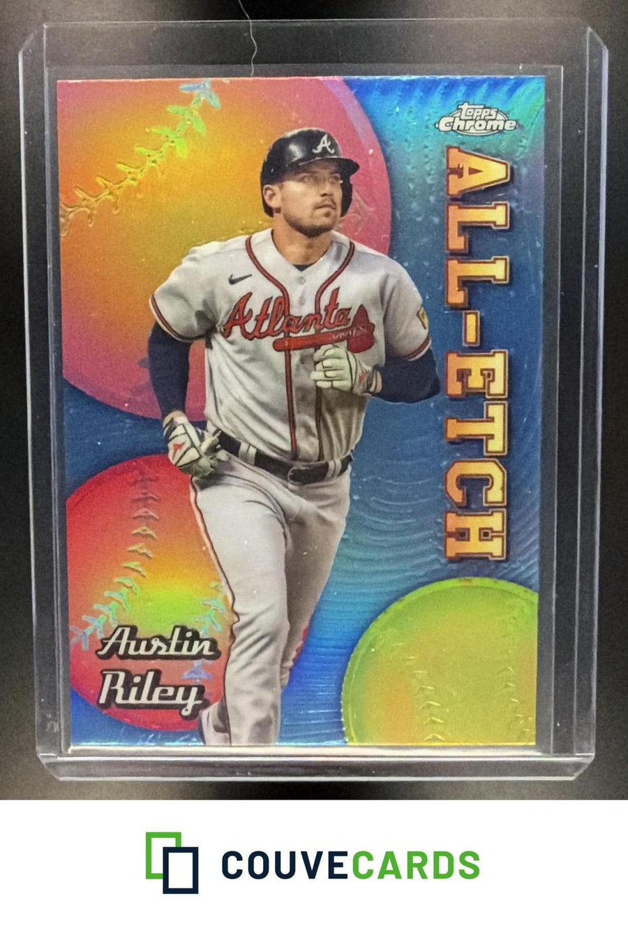 Austin Riley 2024 Topps Chrome #CAE-8 Chrome All-Etch