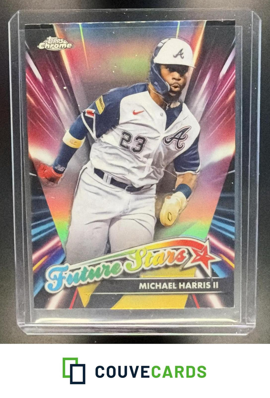 Michael Harris II 2024 Topps Chrome #FS-10 Future Stars
